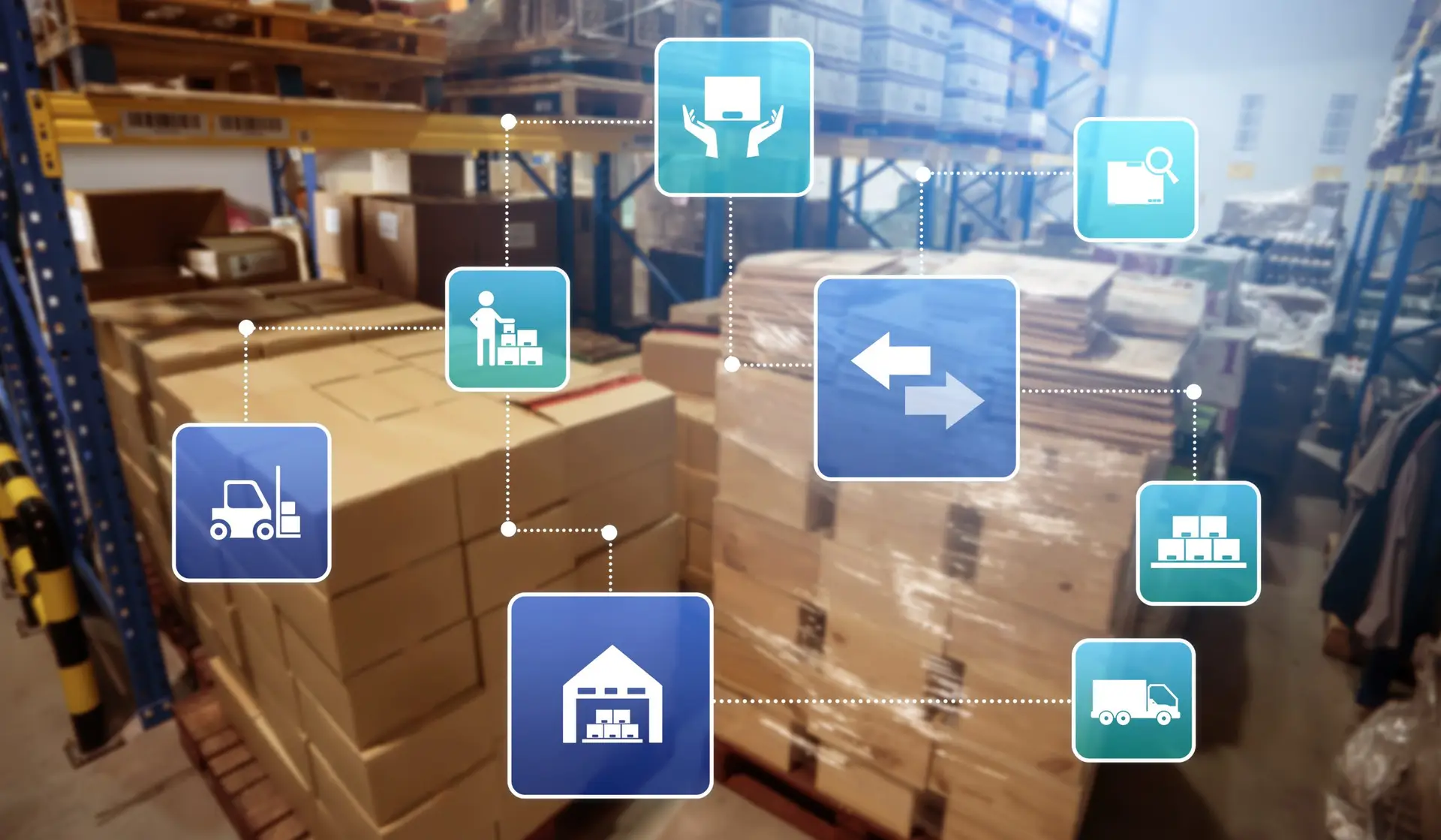 smart warehouse management system with innovative internet of things technology