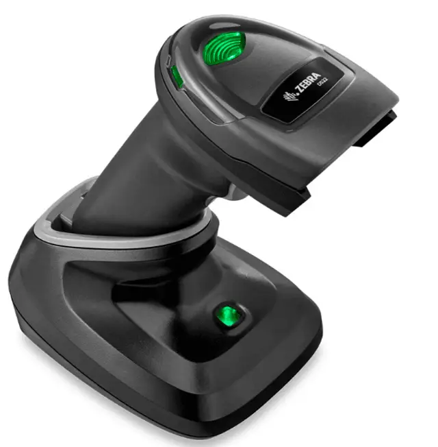 zebra ds2278 cordless scanner with cradle